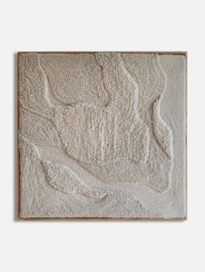 Monochrome 74×74 cm, in an oak American Box frame