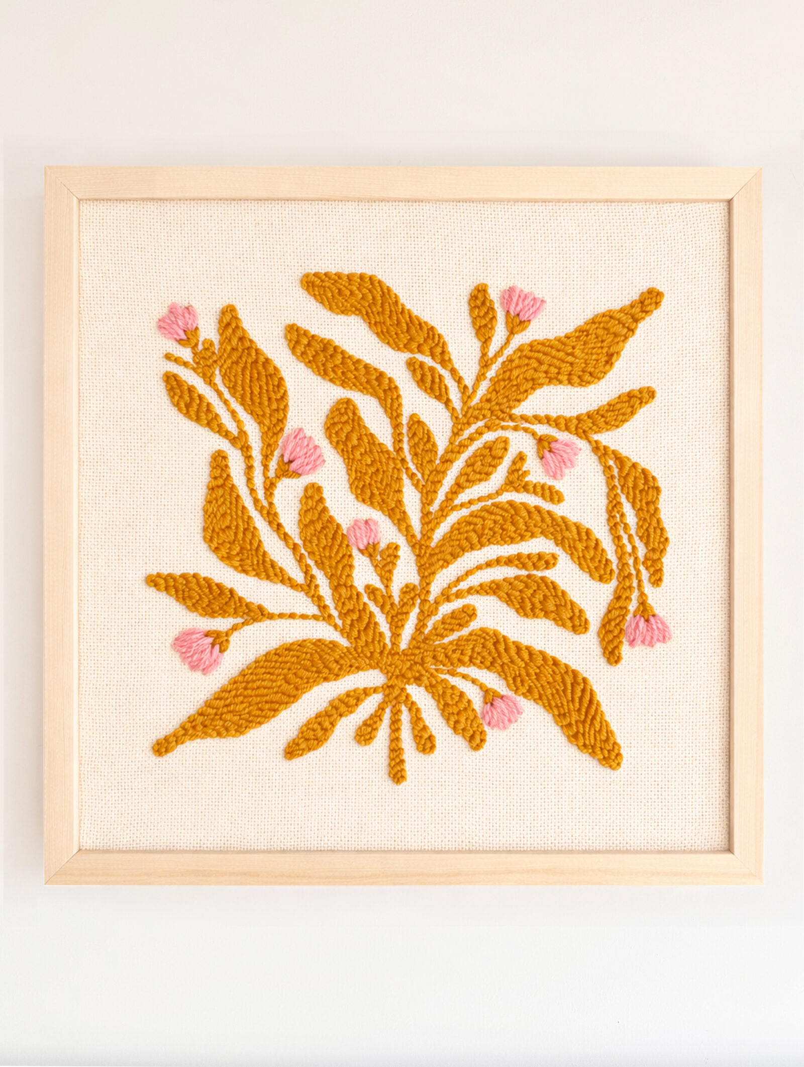 yellow-flora-zestaw-punch-needle-e-book-z-instrukcja-krok-po-kroku